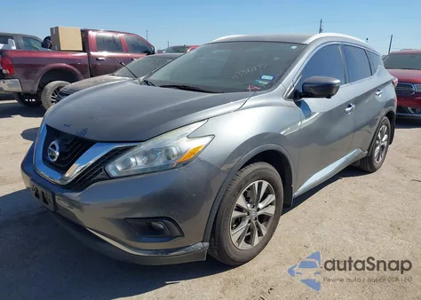 2017 Nissan Murano Sl z USA, uszkodzony, nr VIN 5N1AZ2MG0HN137687